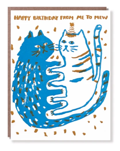 Happy Birthday from Me to Mew Card