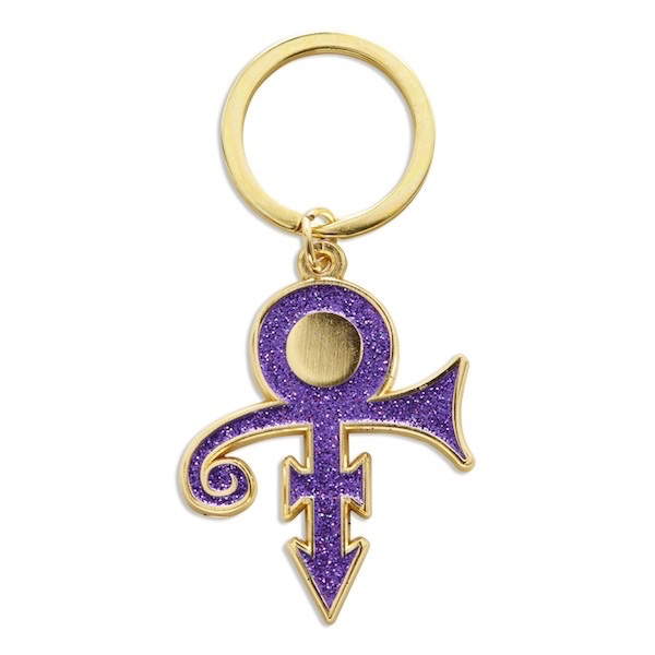 Prince Symbol Enamel Keychain