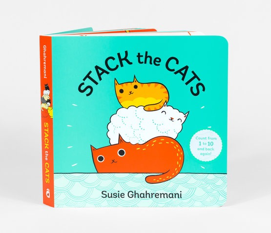 Stack the Cats Board Book - Susie Ghahremani
