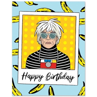 Warhol Birthday Card