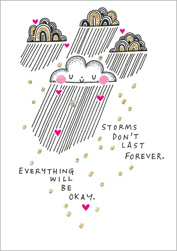 Storms Don’t Last - Friendship Card