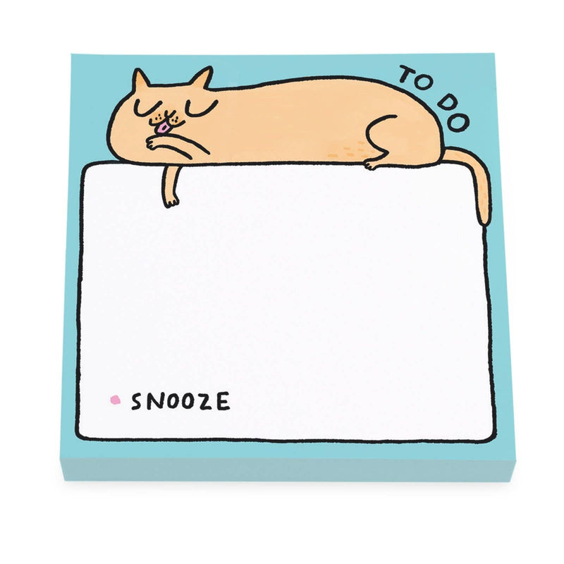 To Do Snooze Cat Post It Notes