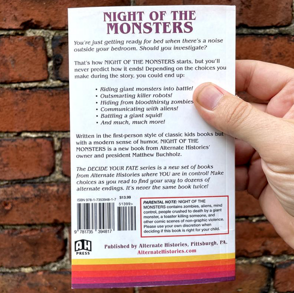 bloodthirsty child killing monsters Night Of The Monsters Book – Wildcard