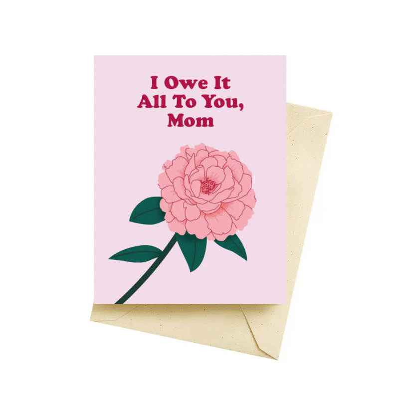 IOU Mom Mother's Day Card