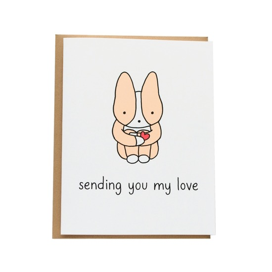 Sending You My Love Card