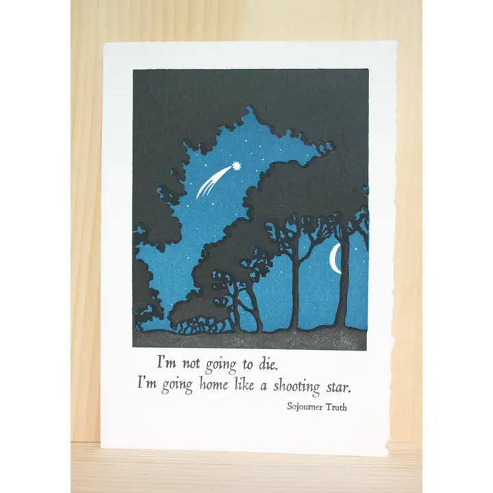 Going Home Sympathy Card