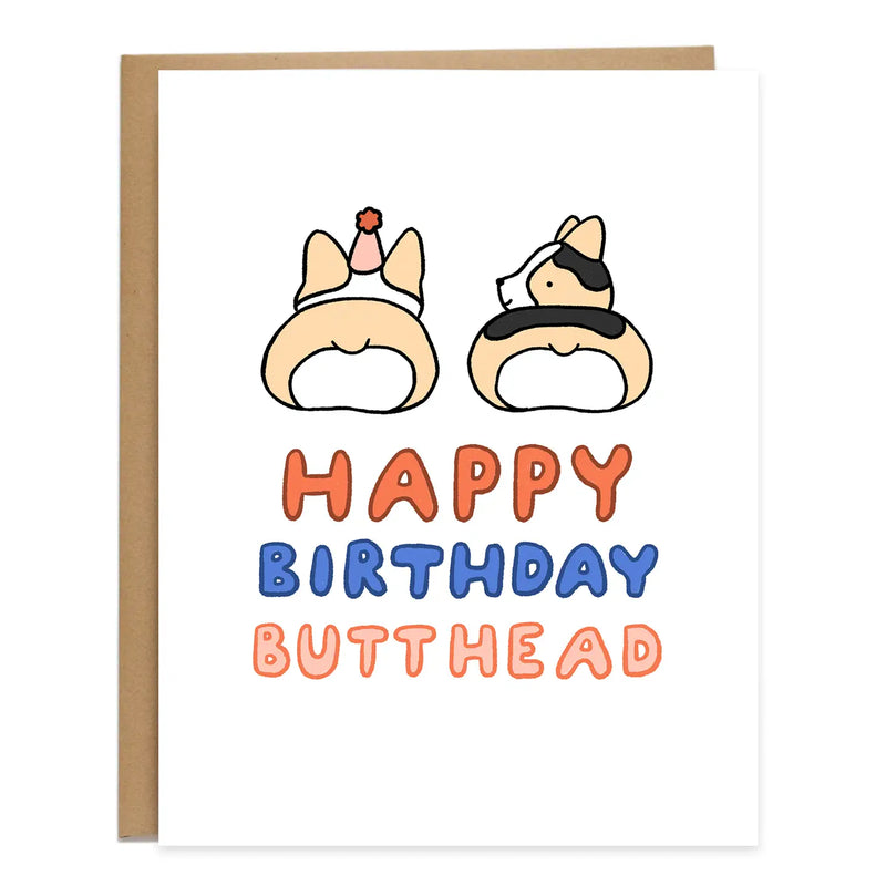 Happy Birthday Butthead Card