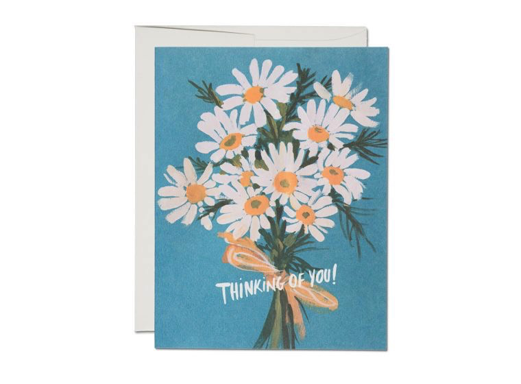 Vintage Daisy Thinking of You Card