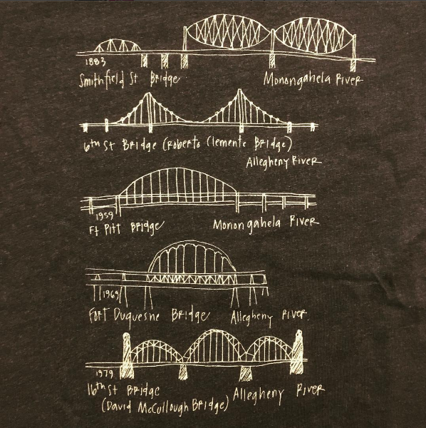 Pittsburgh Bridges T-Shirt
