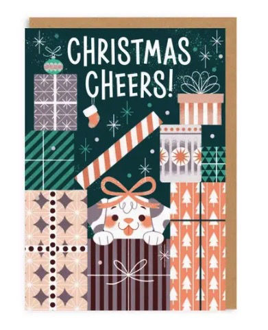Christmas Cheers Puppy Card