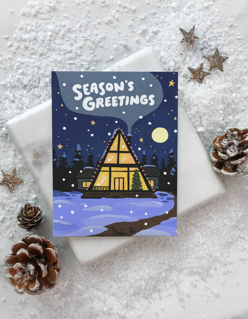A-frame Holiday Card - Box of 8