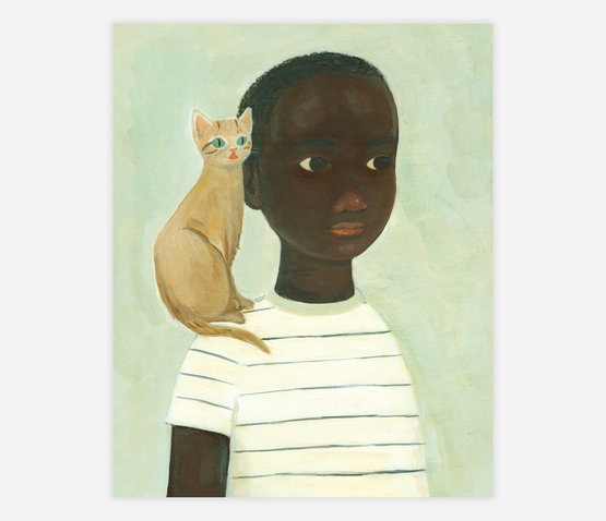 Cat Boy Print