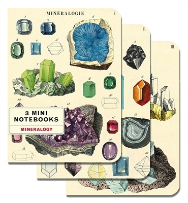 Mineralogy Mini Notebooks (set of 3)