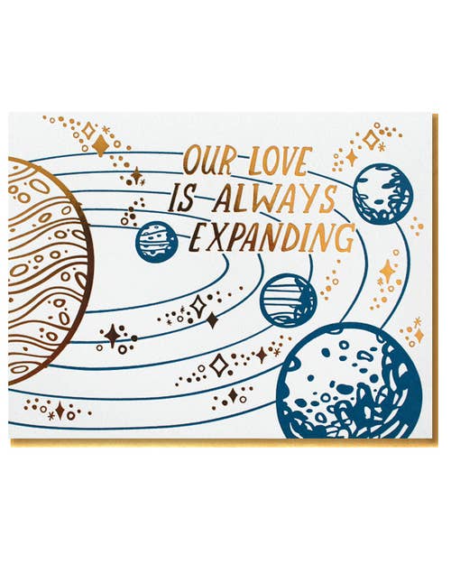 Our Love is Expanding Card