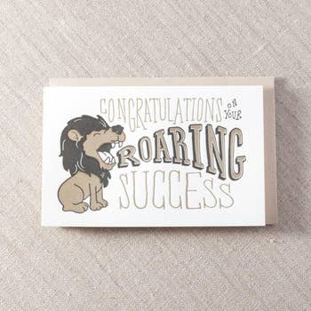 Roaring Success Card