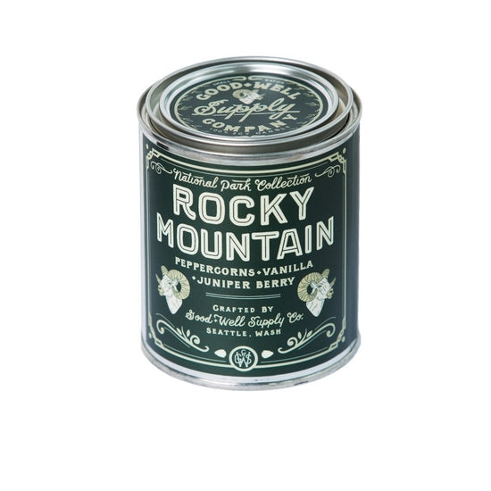 Rocky Mountain Wood Wick Soy Candle (8oz)