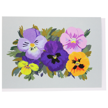 Pansy Patch Note Cards - Box of 10