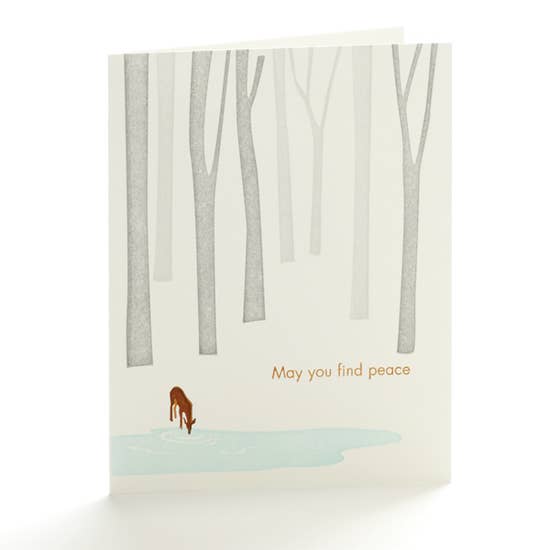 May You Find Peace Card