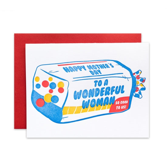 Wonder Mom Mother's Day Card