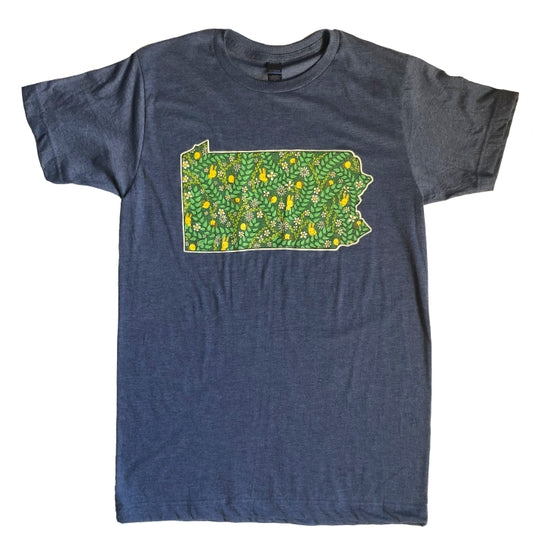 Foliage Friends State Unisex Tee Shirt (PA)