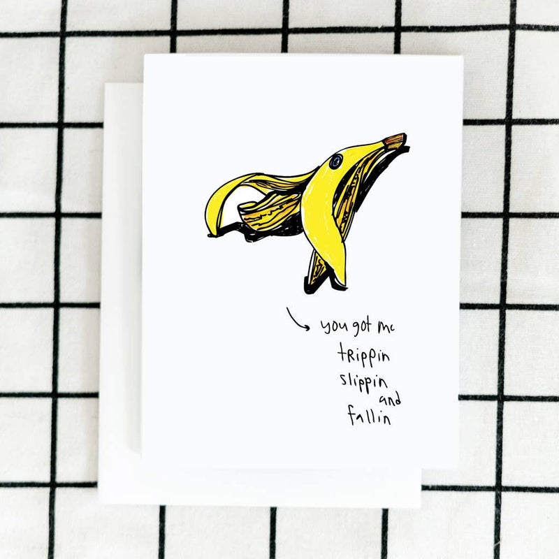 Banana Art Card