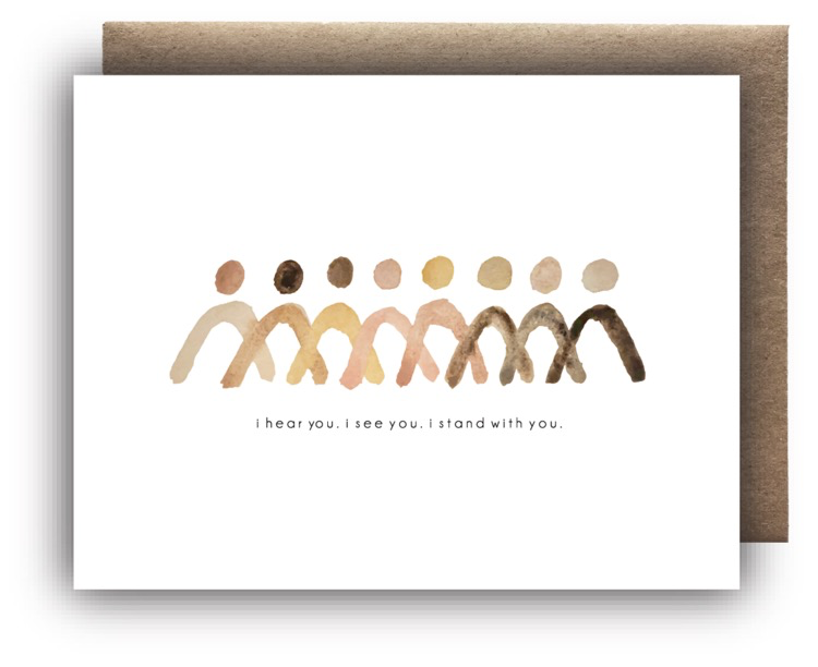 Standing Together Card