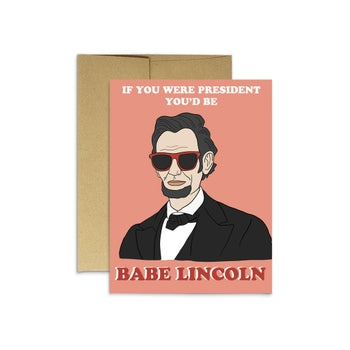 Babe Lincoln Card