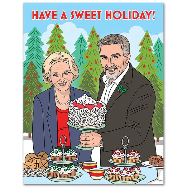 Bake-Off Sweet Holiday Card - 8 Pack