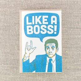 Like a Boss Card