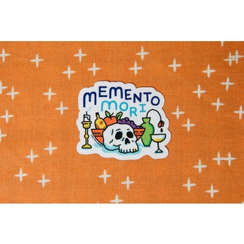 Memento Mori Vinyl Sticker