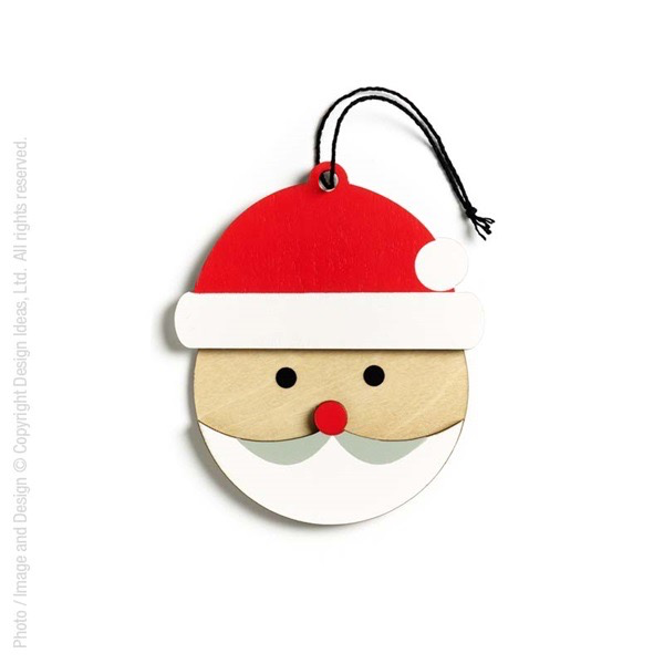 HollyJolly Ornament-Santa