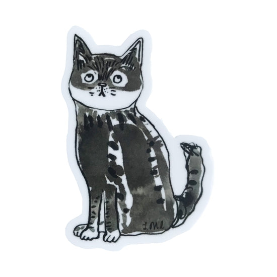Full Zorro Cat Sticker