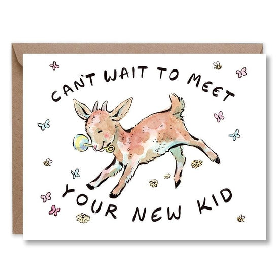 Can't Wait To Meet Your New Kid Card