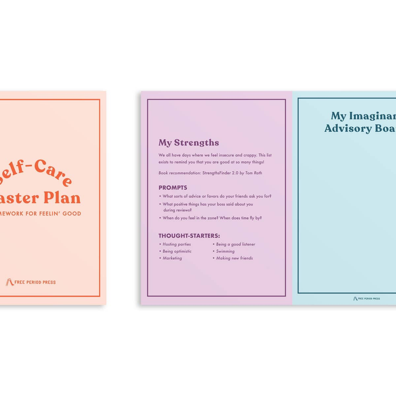 Self Care Master Plan Book