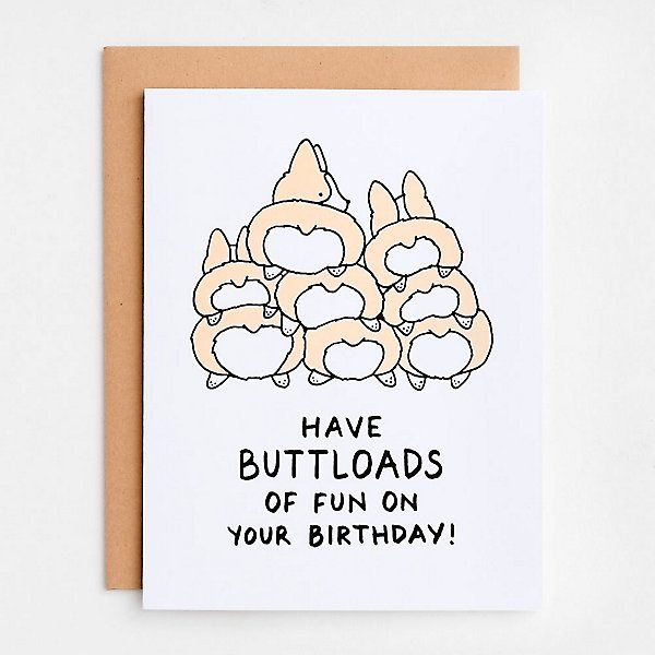 Buttloads of Fun Birthday Card