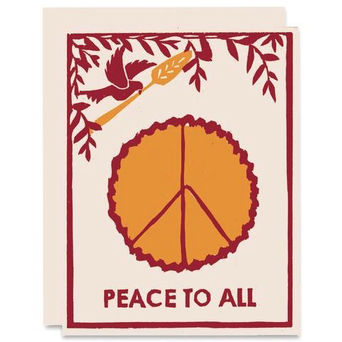 Peace of the Pie Card
