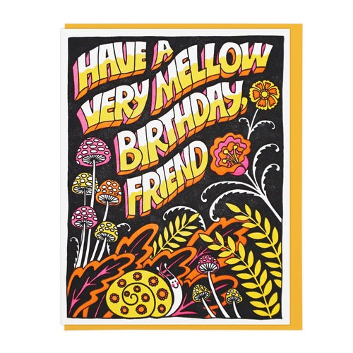 Mellow Birthday Card