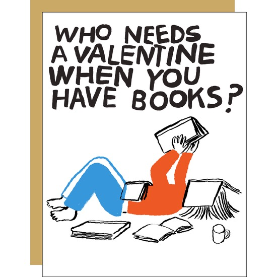 Books are My Valentine Card