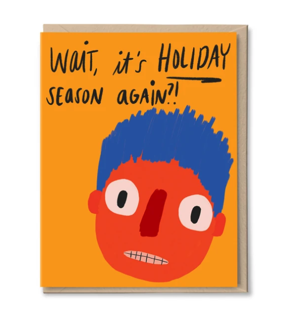 Holiday Season Face Card