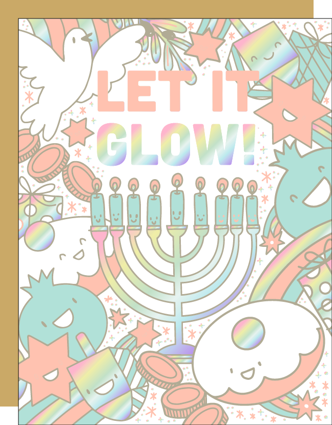 Let It Glow Card