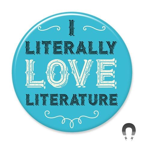 I Literally Love Literature Magnet
