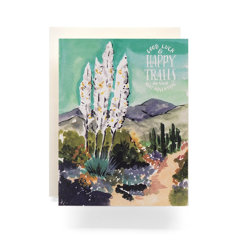 Agave Happy Trails Card