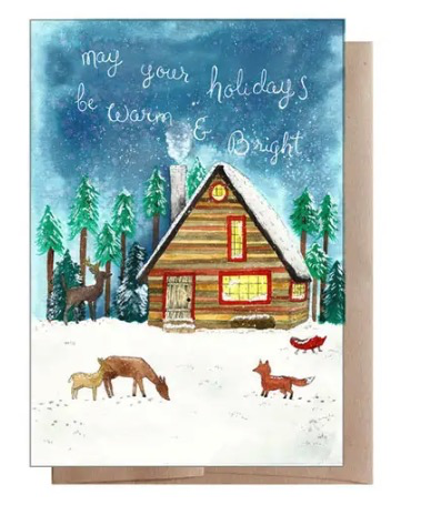 Warm and Bright Holiday Card