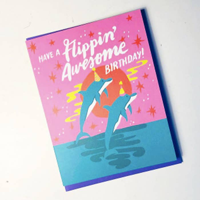 Flippin' Awesome Birthday Card