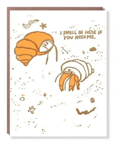 I Shell Be Here Card