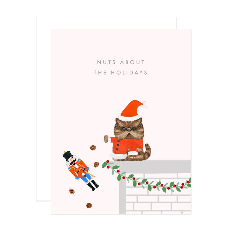 Nuts About The Holidays Boxed Cards - Set of 6