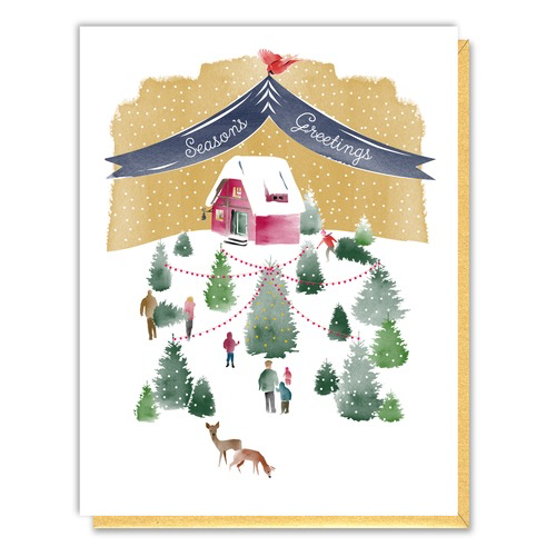 Tree Farm Holiday Boxed Cards