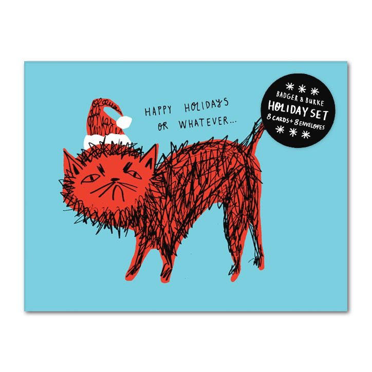 Snitty Kitty Holiday Boxed Cards