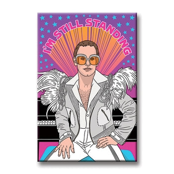 Elton John I'm Still Standing Magnet