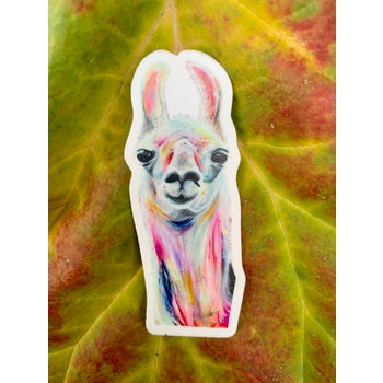Willoughby Llama Sticker